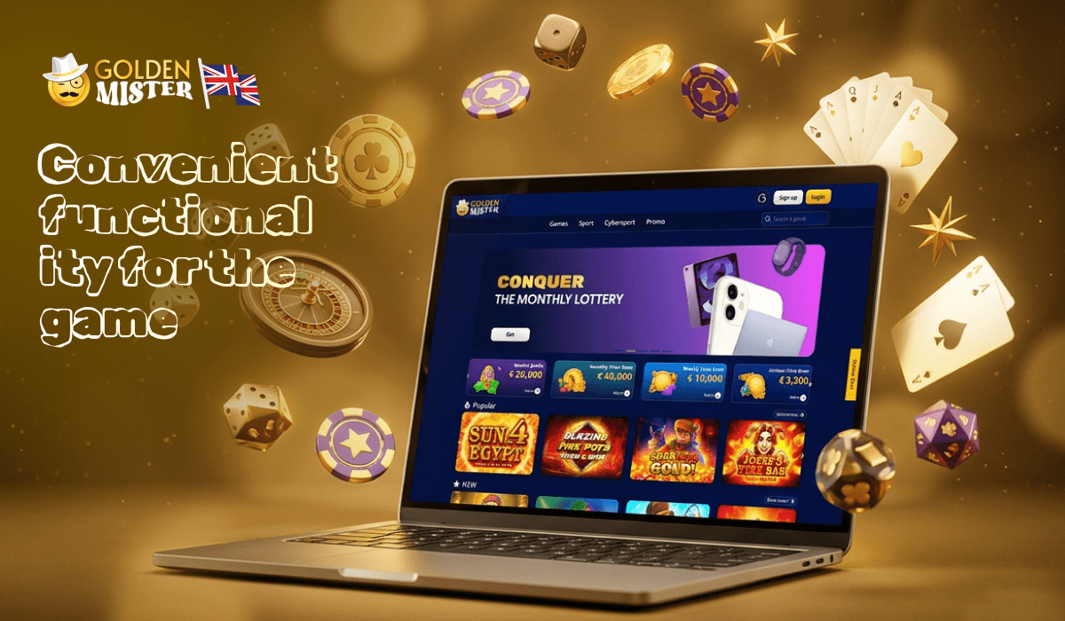 The Golden Mister betting and gambling site has its advantages